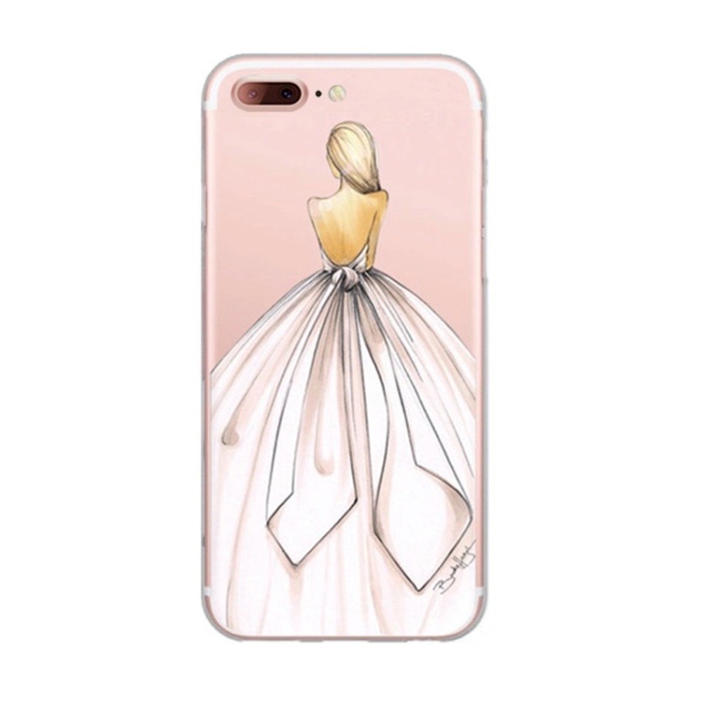 iPhone 7 8 case Fashion girl